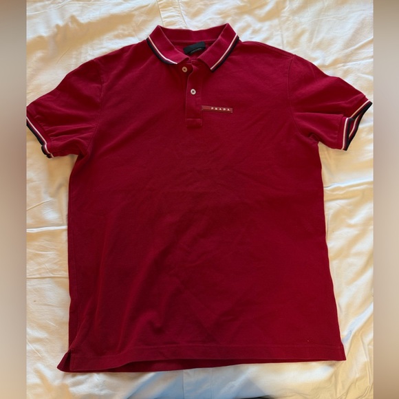 Women’s Prada Scarlet Red Polo